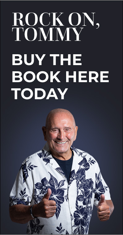 rock on tommy, buy the book here today